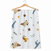 Draps lange animals everywhere 75x85 cm