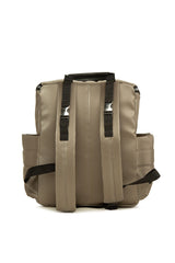 BagMori- sac à dos satin garni fumé BRONZE