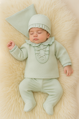 Pack naissance 2 jolies noeuds velours 5 pcs