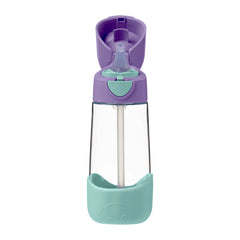 B.box Gourde avec paille 450 ml - Lilac Pop