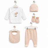 Coffret naissance Mini Adventure 5 pcs coton