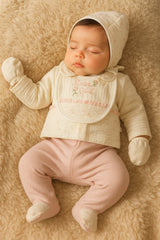 Pack naissance Rose girl 5 pcs coton Bio