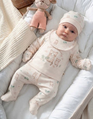Pack naissance Raccon Family unisexe 5 pcs coton bio