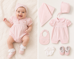 Pack barboteuse girly avec accessoires 6 pcs Premium