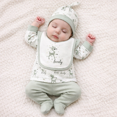 Coffret naissance Lovely Brebis 5 pcs coton