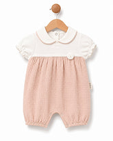 Barboteuse jolie fleur girly 1 pcs coton