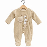 Grenouillère BBLN nounours healping 1 pcs velours