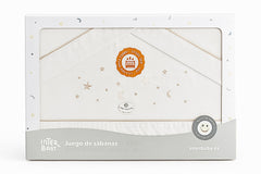 Parure de lit 3 pcs good night (lit de 60x120 cm) - Gris Beige