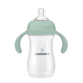 Mammia - Biberon natural feeling a poignée 240 ml - 3m+