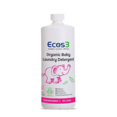 Baby liquide lessive ecos3 concentrée 30 lavages 100% bio 1050 ml