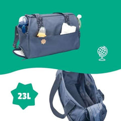 Badabulle - Sac a langer pocket style bleu