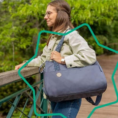 Badabulle - Sac a langer pocket style bleu