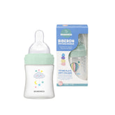 Mammia - Biberon physiologique av tétine plate 120 ml mint cloud 0m+