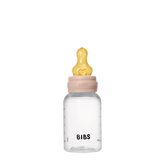 Bibs - Biberon rond Latex 150 ml slow flow PP sans BPA - Blush 0m+