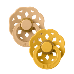 Bibs - Lot de 2 sucettes Boheme Desert sand Honey bee