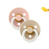 Bibs - Lot de 2 sucettes Anatomical Glow Vanilla