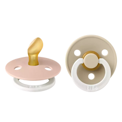 Bibs - Lot de 2 sucettes Anatomical Glow Vanilla