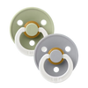 Bibs Lot de 2 sucettes Anatomical sage glow cloud glow