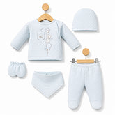 Pack naissance nounours go on 5 pcs velours