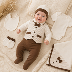 Pack naissance CLASSE ultim baby boy 7 pcs coton