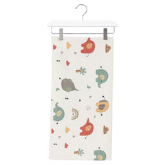 Draps lange éléphants multiples unisexe 75x75 cm