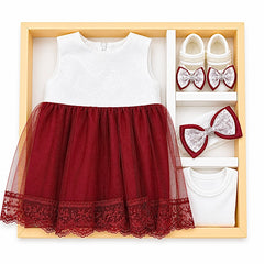 Coffret ROBE avec accessoires "Sbou3" RED style 5 pcs