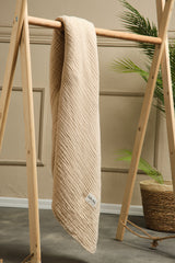 Couverture Muslim 4 layer 120x120 cm - Beige