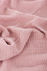 Couverture Muslim 4 Layers 120x120 cm - Pembe
