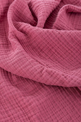 Couverture en mousseline 4 Layers 120x120 cm - Cherry