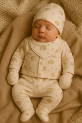 Pack naissance Hérissons 5 pcs unisexe coton bio