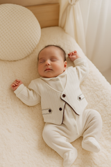 Grenouillère effet gilet classy boy coton 1 pcs