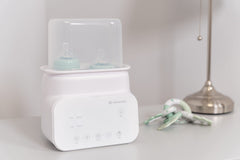 Stérilisateur et chauffe biberon double 4 en 1 Handy mint - Kikkaboo