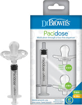 Distributeur de médicaments liquides Dr Brown's Tailles 0-6 mois et 6-18 mois +