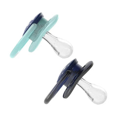 Dr. Brown's Lot de 2 Sucettes Advantage 0-6M - Bleu & Vert