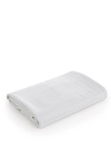 Draps - Swaddle en mousseline unie mint 120 x 120 cm + 4 petites serviettes buccales