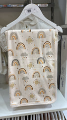 Couverture TRIBE coton 80x85 cm