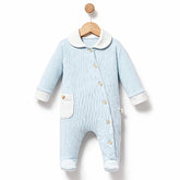 Grenouillère petite poche côté 1 pcs coton blue style