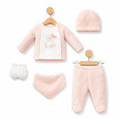 Pack naissance nounourssette happy 5 pcs welsoft