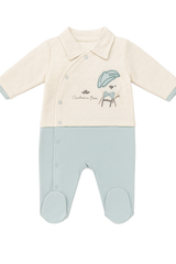 Grenouillère Gentlement bear coton 1 pcs