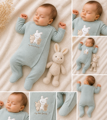 Grenouillère my dear family coton 1 pcs