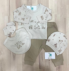 Pack naissance My vintage Toys Boy 5 pcs coton bio