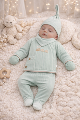 Pack naissance Tchou tchou le train 5 pcs coton