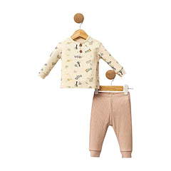 Tenue road on the jungle Baby Boy coton