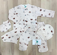 Pack naissance Coconut 5 pcs unisexe coton bio