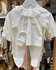 Pack naissance oiseaux fleury 5 pcs coton