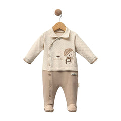 Grenouillère Gentlement bear coton 1 pcs