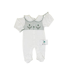 Grenouillère Trio fleury coton 1 pcs