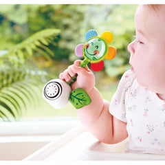 Hape - Hochet fleur scintillant Shake Sparkle 0-18 mois