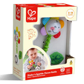 Hape - Hochet fleur scintillant Shake Sparkle 0-18 mois