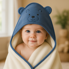 Cape de bain Hi Bear 82x90 cm - 0m+